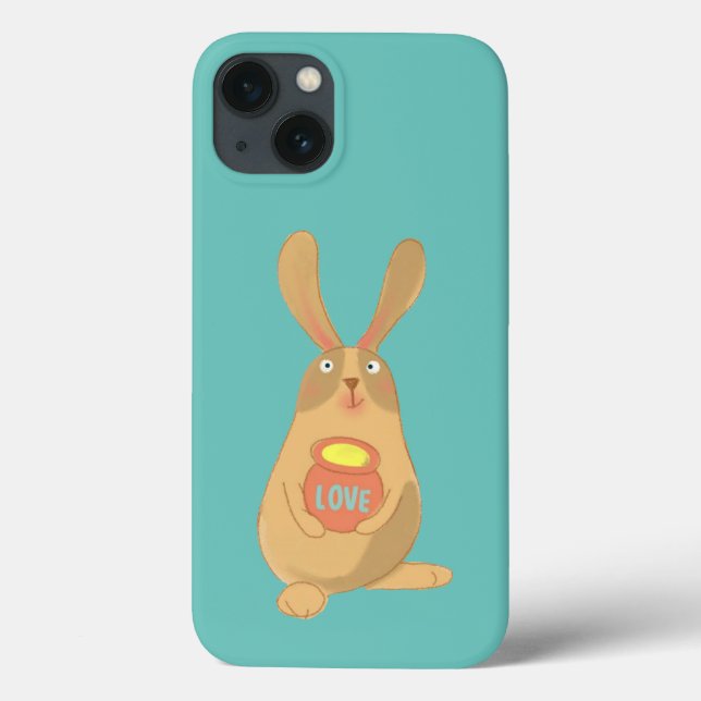Funda De Case-Mate Para iPhone Hunny Bunny (Reverso)