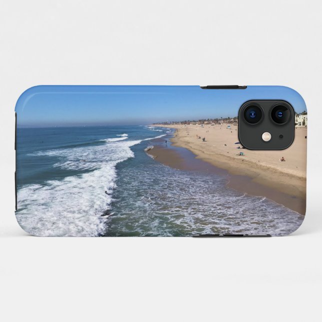 Funda De Case-Mate Para iPhone Huntington Beach, California (Reverso (horizontal))