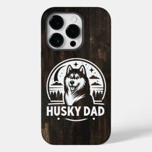 Funda Para iPhone 14 Pro De Case-Mate Husky Dad Gige Dog Owner Siberian Huskies Padre