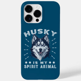 Funda Para iPhone 14 Pro Max De Case-Mate Husky Es Mi Espíritu Animal Majestic Husky Dog