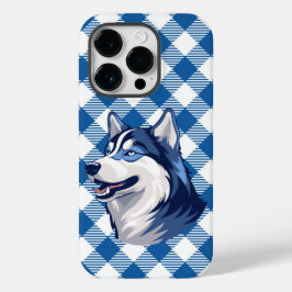 Funda Para iPhone 14 Pro De Case-Mate Husky Howlers Husky Dog Power Logo Blue