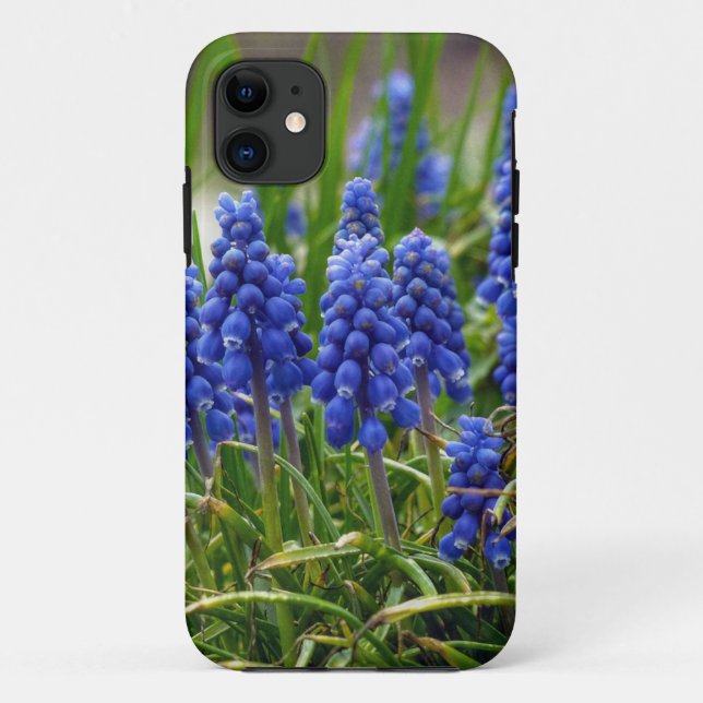 Funda De Case-Mate Para iPhone Hyacinth de uva (Reverso)