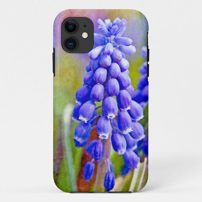 Funda De Case-Mate Para iPhone Hyacintos de uva (Reverso)