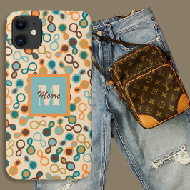 Funda Para iPhone 11 Hybrid Paisley - Estuche de teléfono retro oscuro