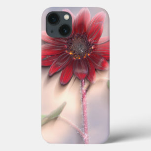 Funda Para iPhone 13 Hybrid sunflower blowing in the wind