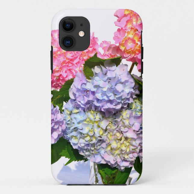 Funda De Case-Mate Para iPhone Hydrangea Bouquet (Reverso)