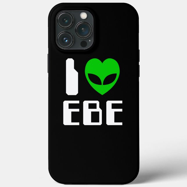 Funda De Case-Mate Para iPhone I Alien Heart EBE (Reverso )
