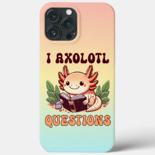 Funda Para iPhone 13 Pro Max I Axolotl cuestiona a los niños adultos Chicas div