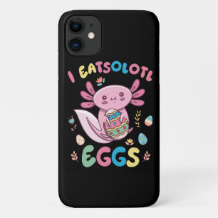 Funda Para iPhone 11 I Eatsolotl Huevos Rabbit Axolotl Bunny Easter