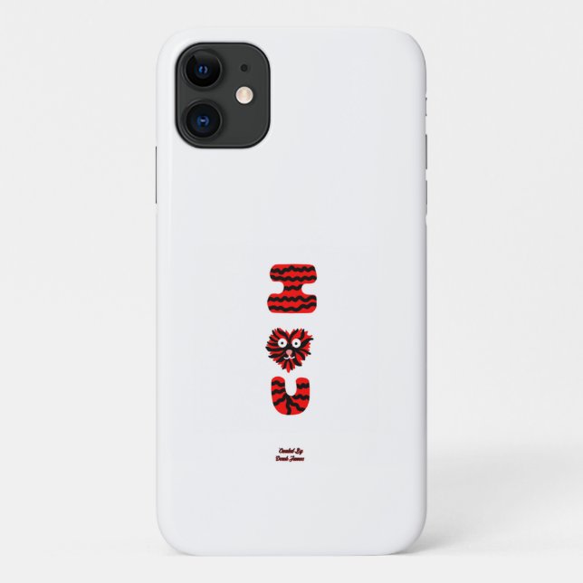 Funda De Case-Mate Para iPhone I Fuzzy U Apple iPhone 11 Funda (Reverso)