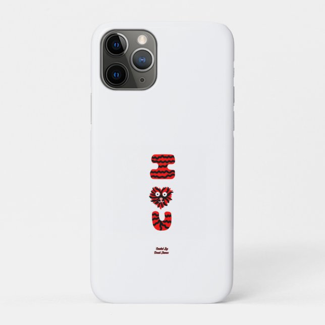 Funda De Case-Mate Para iPhone I Fuzzy U Apple iPhone 11 Pro Funda (Reverso)