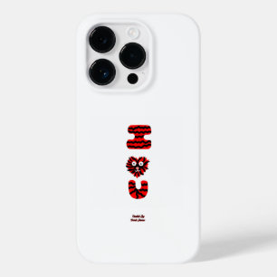 Funda Para iPhone 14 Pro De Case-Mate I Fuzzy U Apple iPhone 14 Pro Funda