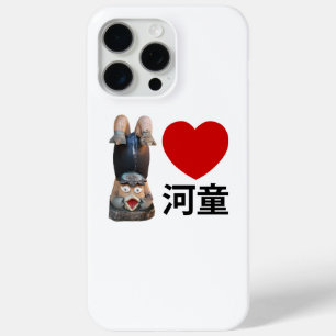 Funda Para iPhone 15 Pro Max I Heart [Love] Kappa 河 童