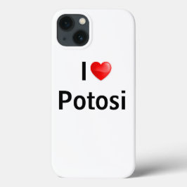 Funda Para iPhone 13 I love Potosi