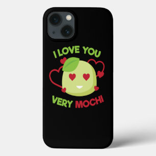 Funda Para iPhone 13 I Love You Very Mochi