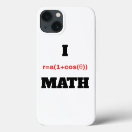 Funda Para iPhone 13 I Matemática de Ecuación Polar (Corazón)