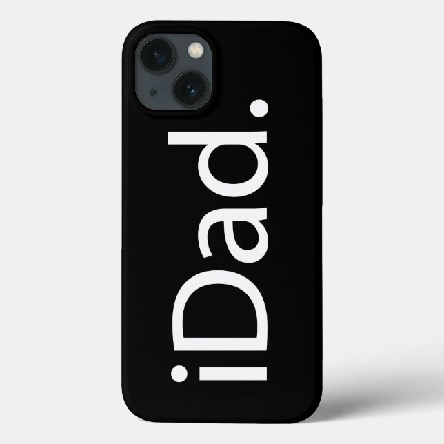 Funda De Case-Mate Para iPhone i Papá (iDad) (Reverso)