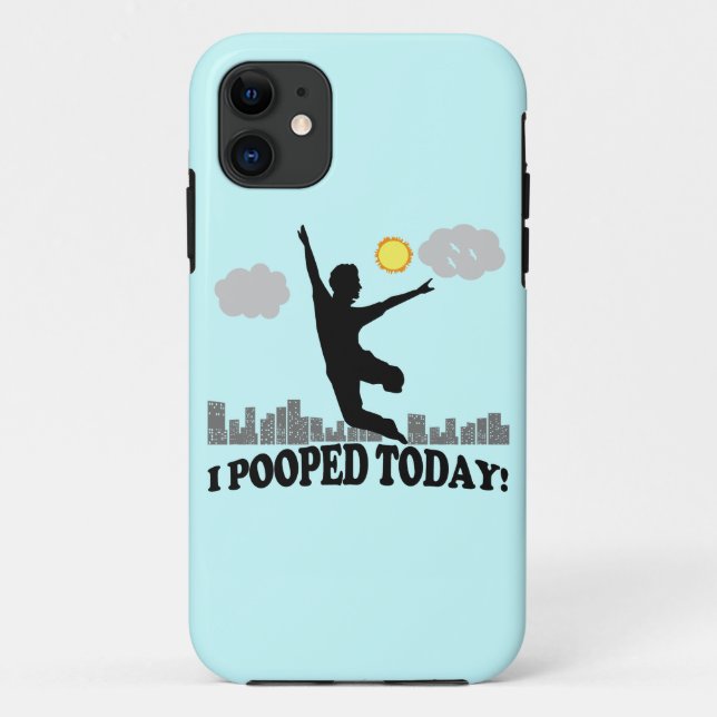 Funda De Case-Mate Para iPhone I Pooped hoy (Reverso)