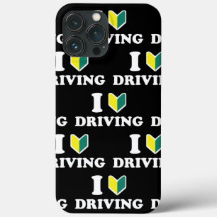 Funda Para iPhone 13 Pro Max I Wakaba [Corazón/Amor] Conducir Funda-Mate iPhone