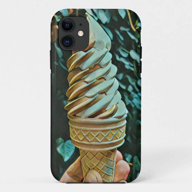Funda De Case-Mate Para iPhone Ice cream recipe (Reverso)