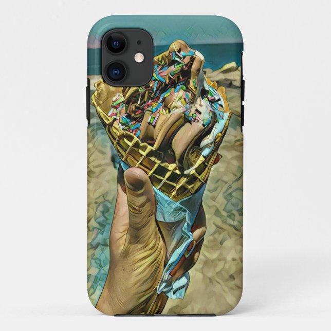 Funda De Case-Mate Para iPhone Ice cream sprinkles (Reverso)