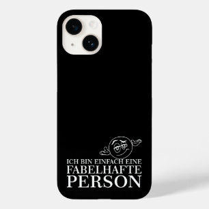 Funda Para iPhone 14 De Case-Mate ¡Ich bin einfach eine fabelhafte Person!