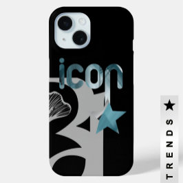 Funda Para iPhone 15 ICON iPhone Cases Tendencia Resumen Océano Azul