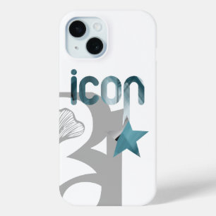Funda Para iPhone 15 ICON iPhone Cases Tendencia Resumen Océano Azul