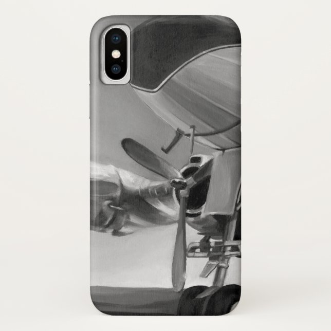 Funda De Case-Mate Para iPhone Icono de aviación (Reverso)