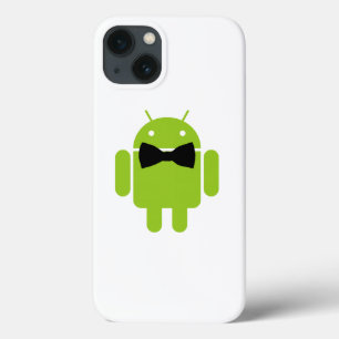 Funda Para iPhone 13 Icono de robot Android de estilo formal