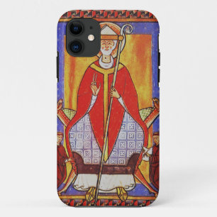 Funda Para iPhone 11 Icono medieval de San Gregorio Magno