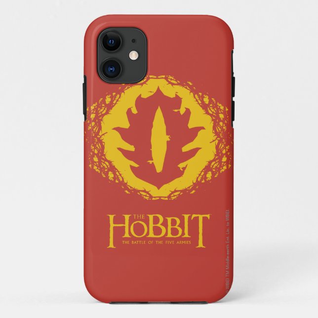 Funda De Case-Mate Para iPhone Icono Ojo de Sauron (Reverso)