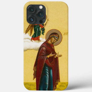 Funda Para iPhone 13 Pro Max Icono ruso de la Virgen María