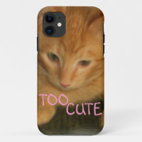 ID de Funda Kitty "DEMASIADO CUTIDO" para iPhone 5