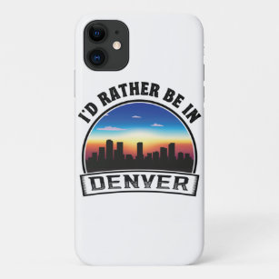 Funda Para iPhone 11 I'd Rather Be In Denver Awesome Gift Idea For Vaca