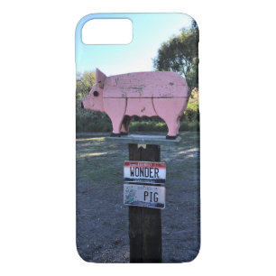 Funda Para iPhone 8/7 Idaho Wonder Pig, Gracioso