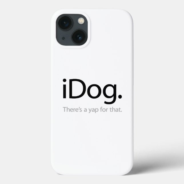 Funda De Case-Mate Para iPhone iDog - Hay un ladrido para eso (Reverso)