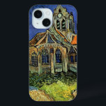 Funda Para iPhone 15 Iglesia de Auvers-sur-Oise por Vincent van Gogh<br><div class="desc">Iglesia en Auvers por Vincent van Gogh es una pintura arquitectónica vintage de arte fino post impresionismo. Vista exterior de una iglesia con vidrieras y una figura que camina hacia la Capilla a lo largo de un camino de adoquines. Sobre el artista: Vincent Willem van Gogh (1853-1890) fue uno de...</div>