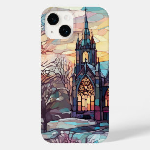 Funda Para iPhone 14 De Case-Mate Iglesia del Vidrio Manchado iPhone 14 Apenas Funda