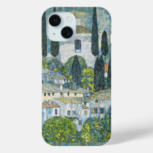 Funda Para iPhone 15 Iglesia (Kirche) en Cassone, por Gustav Klimt