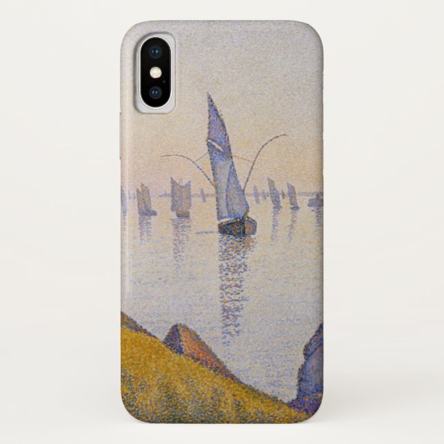 Funda De Case-Mate Para iPhone Igualación de calma, Concarneau (Reverso)