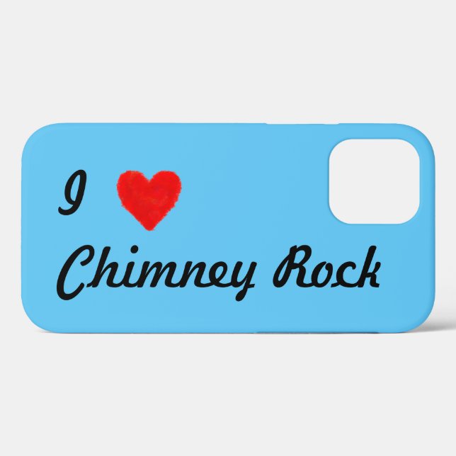Funda De Case-Mate Para iPhone IHEART Chimney Rock (Reverso  (Horizontal))