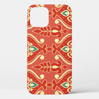Funda Para iPhone 12 Ikat casero: Tejido de Boho étnico