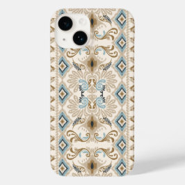 Funda Para iPhone 14 De Case-Mate Ikat Chevron Paisley