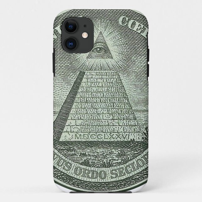 Funda De Case-Mate Para iPhone Illuminati - todo el ojo que ve (Reverso)