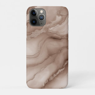 FUNDA PARA iPhone 11 PRO ILUSIÓN DE MÁRMOL EN TONOS TERROSOS CARAMELIZADOS