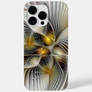 Funda Para iPhone 14 Pro Max De Case-Mate Ilusión óptica abstracta fractal 3D con profundida