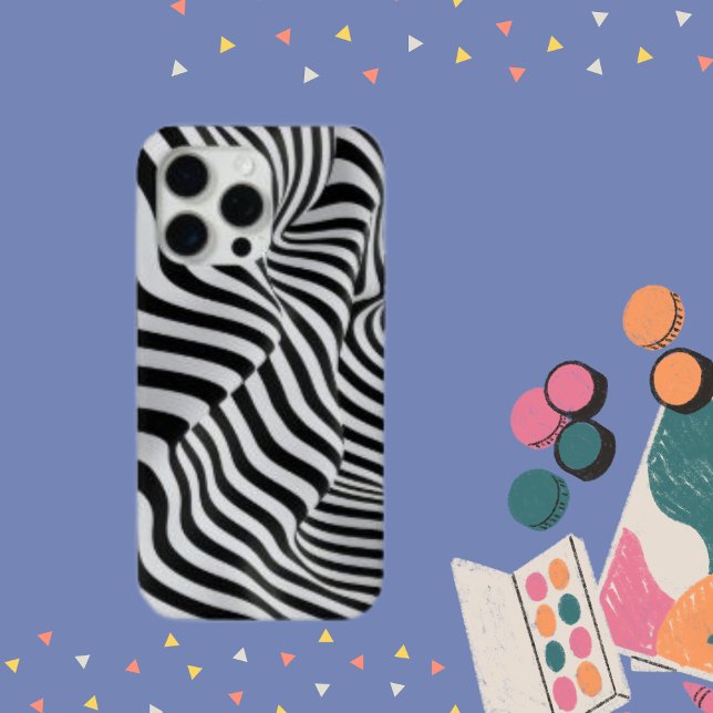 Funda De Case-Mate Para iPhone Ilusión óptica Resumen de arte (Subido por el creador)