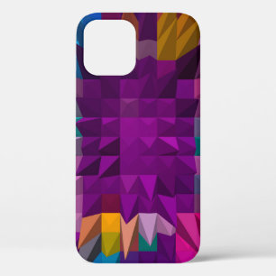 Funda Para iPhone 12 ilustracion 3D o color mosaico de representación 3