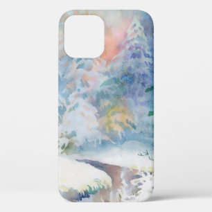 Funda Para iPhone 12 Ilustracion acuático de invierno